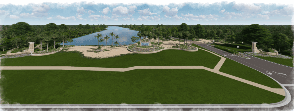 Flagler Del Webb Entry Rendering