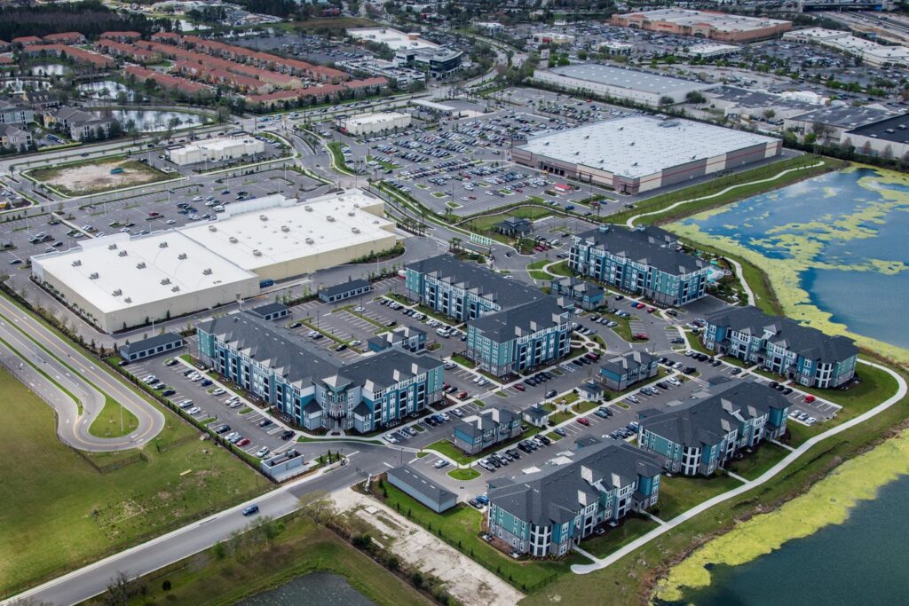 Gardens at Millenia aerial shots