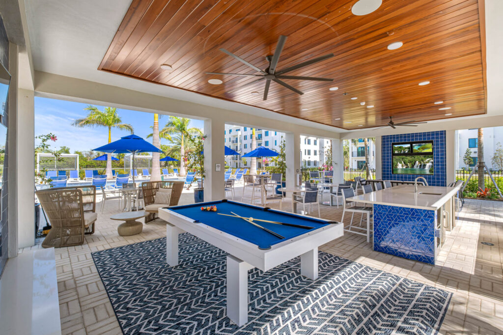 Altis Santa Barbara pool patio area