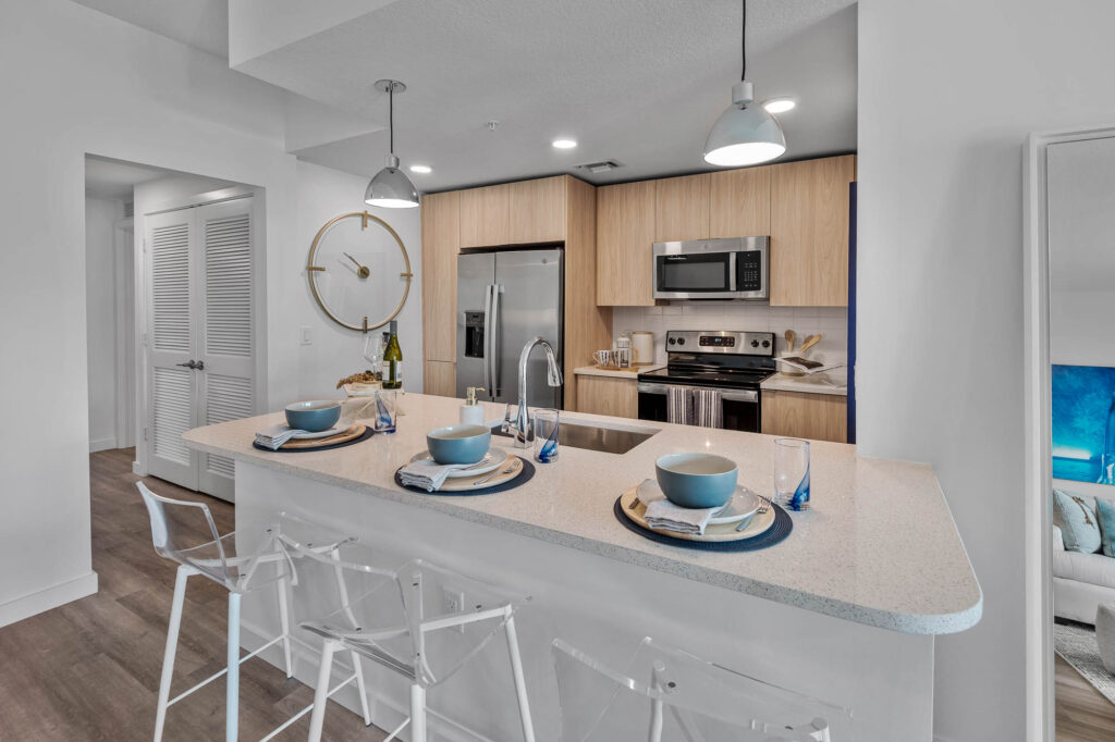 Altis Blue Lake model kitchen