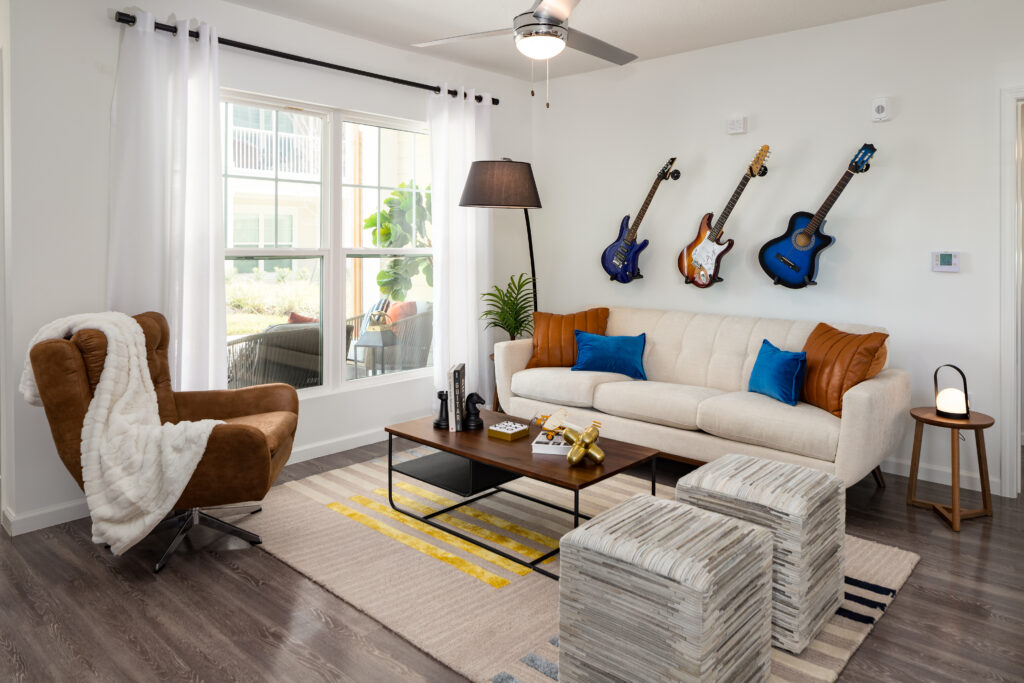 Altís Grand at the Preserve living room model